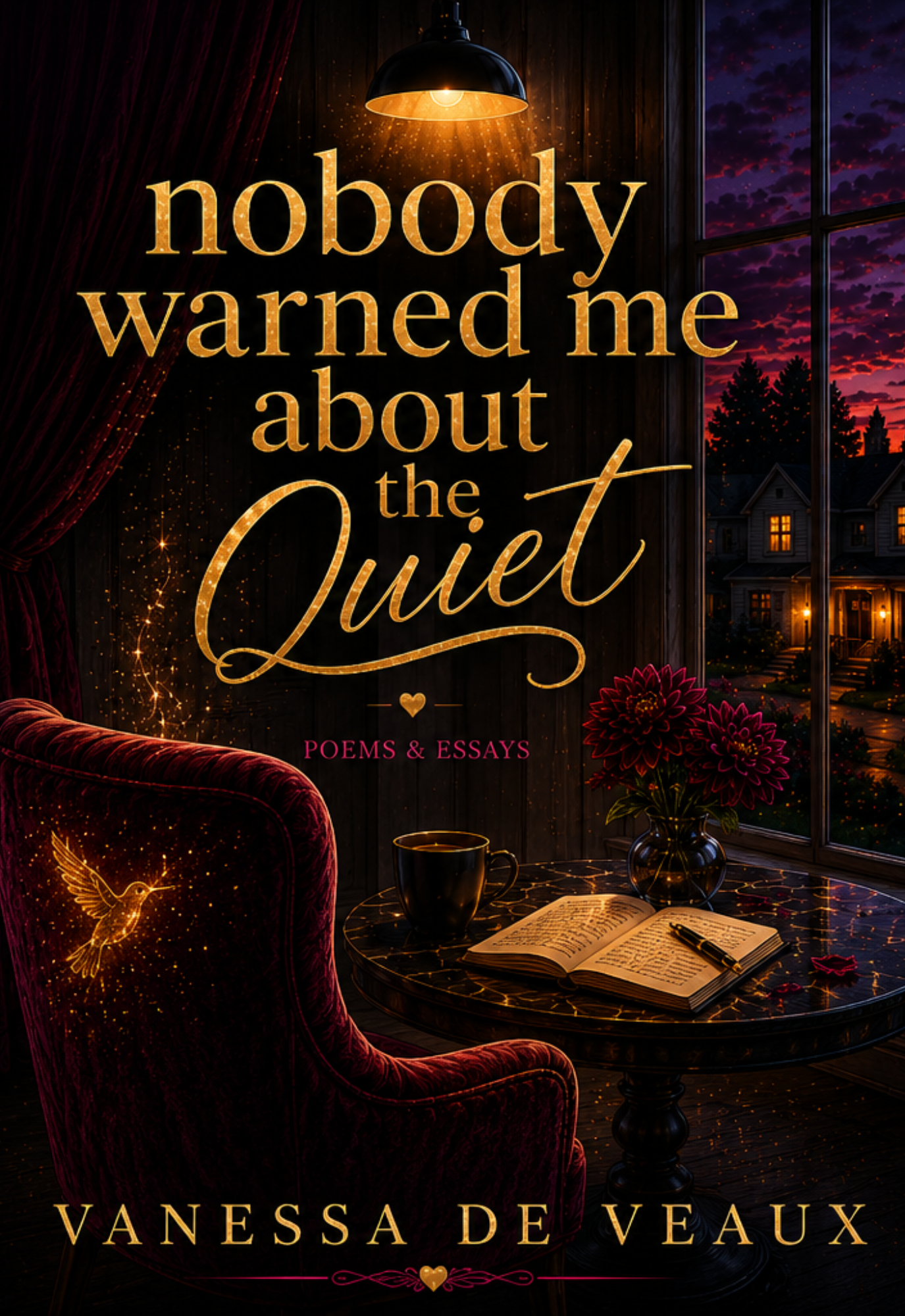 Nobody Warned Me About The Quiet by Vanessa De Veaux book cover