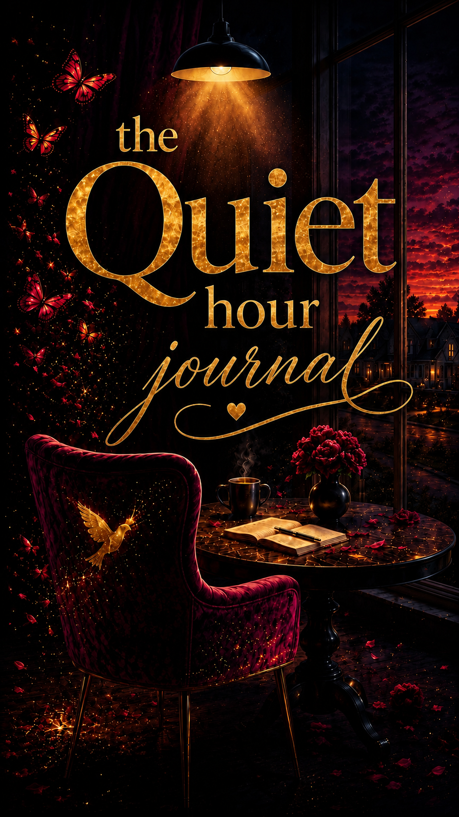 The Quiet Hour Journal app screen